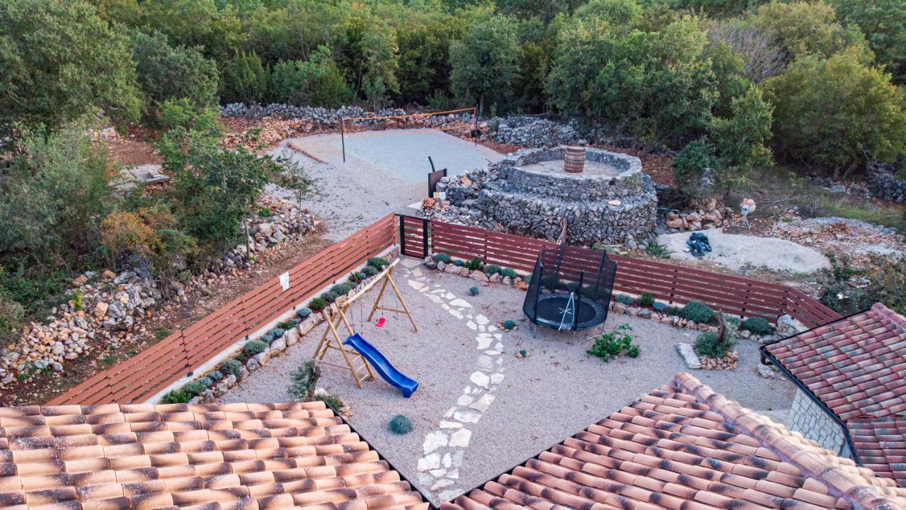Villa Campiello Heated Pool Vrbnik Buitenkant foto